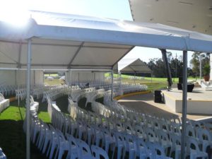 Marquees in the Sunshine