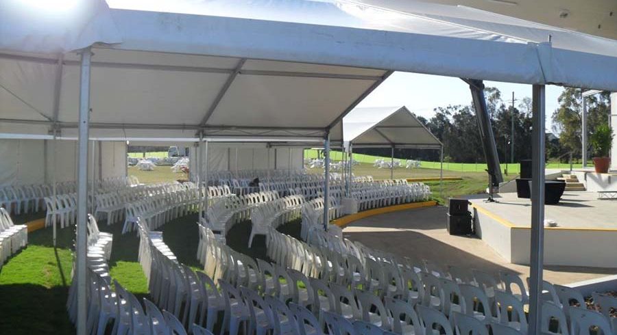 Marquee hire on the Gold Coast