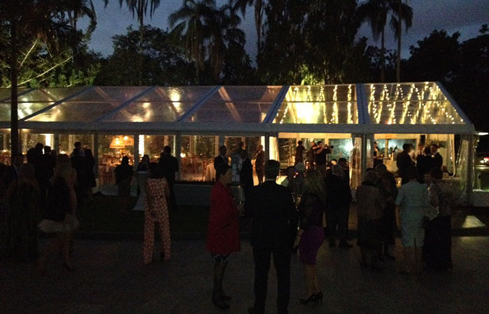 Roof Marquee Wedding