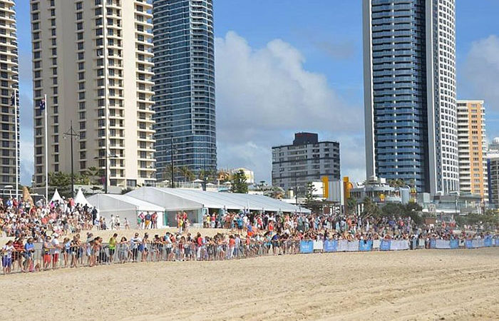 Great location and great weather for this annual event on the beach-2