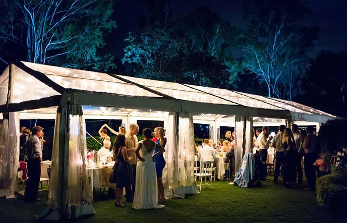 Lovely Clear Wedding Marquee