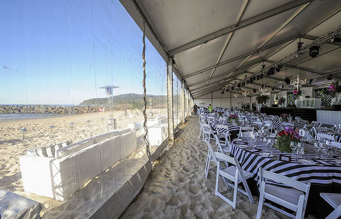 Marquee on the Beach