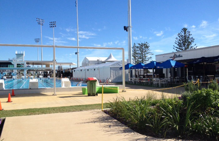 Poolside Marquees