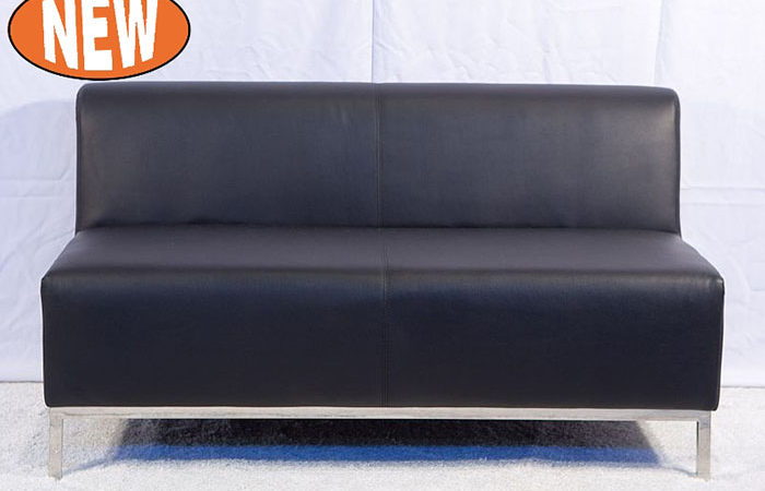 Studio 2 Seat Lounge - Black