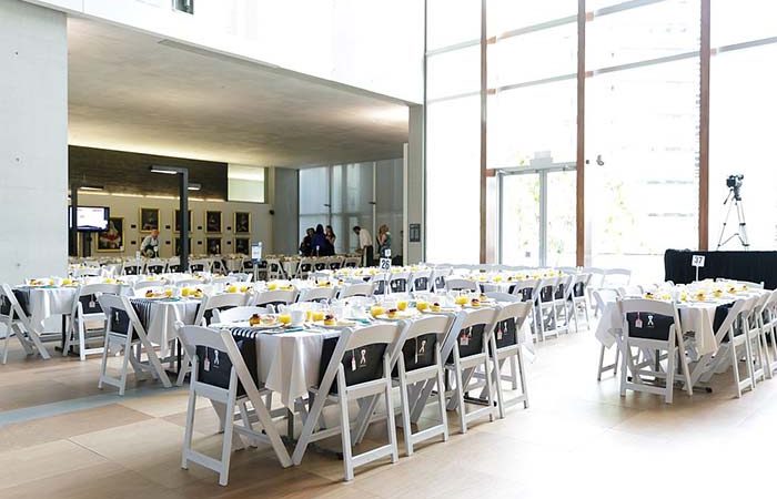 Vogue Chairs and Dressed Trestle Tables