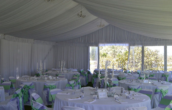 Wedding Marquee in Grounds