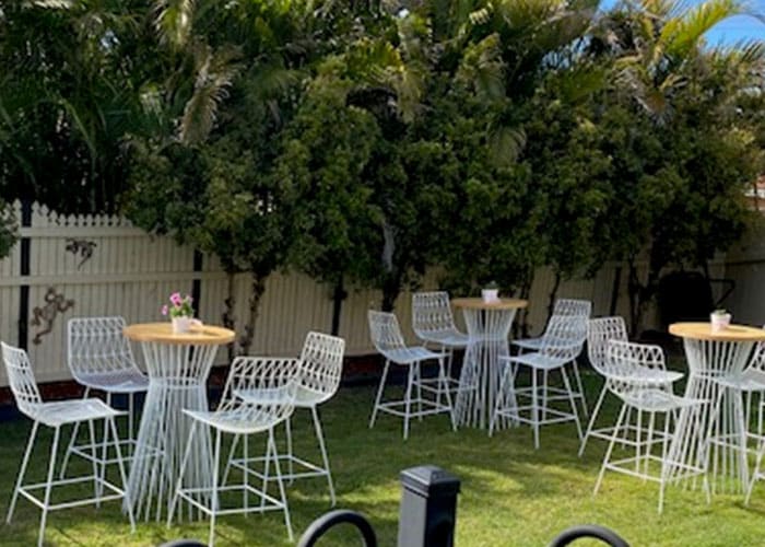 outdoor furniture Brisbane hire