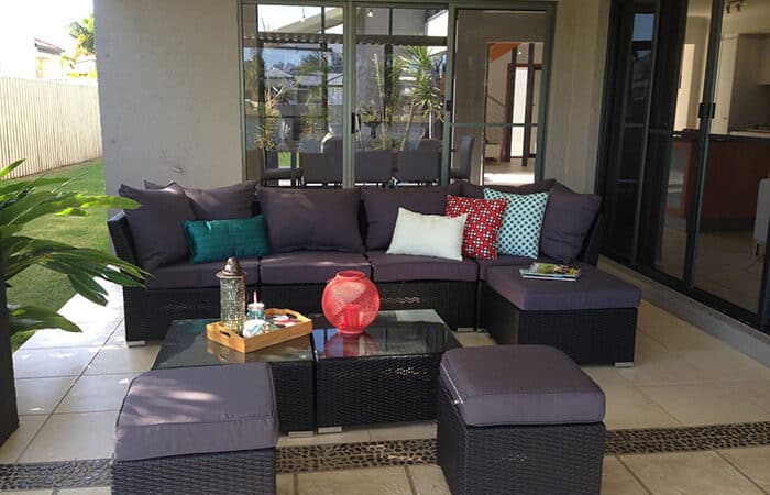 Wicker Lounge Suite - Modular